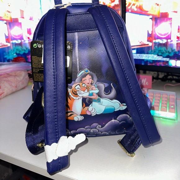 Colorful princess Jasmine Aladdin Loungefly - Picture 2 of 2